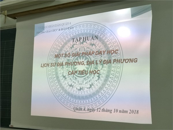 Chuyên đề một số giải pháp dạy học lịch sử địa phương, địa lý địa phương cấp tiểu học